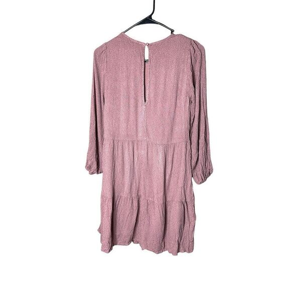 Abercrombie & Fitch Tiered Long Sleeve Dress Size Small - Picture 7 of 7